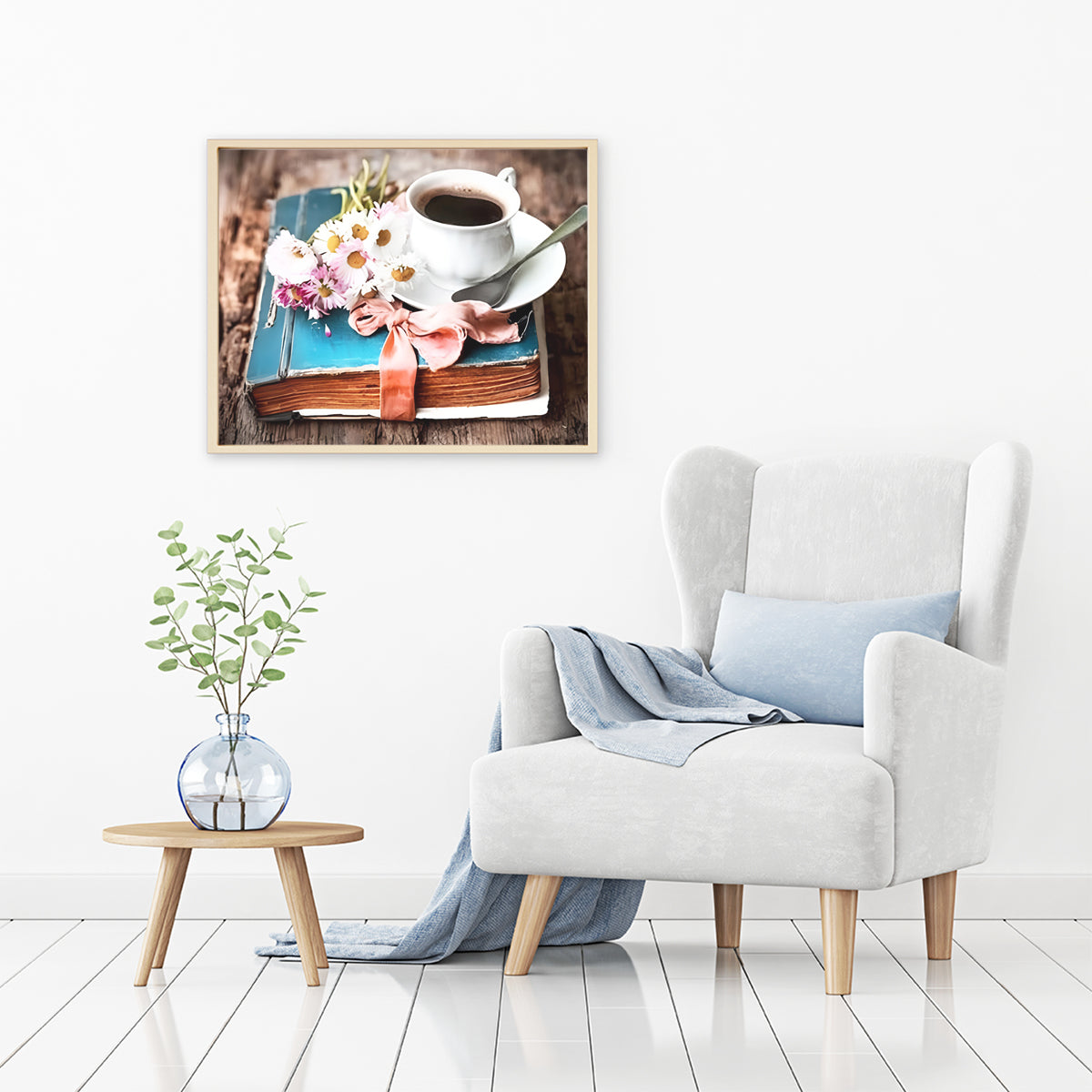 Flowers & Coffee | Diamond Painting