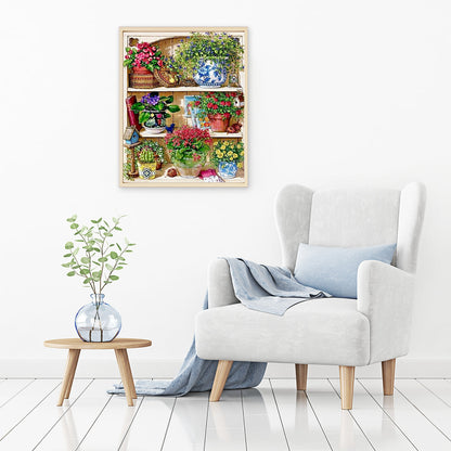 Flower Cupboard | Diamond Painting