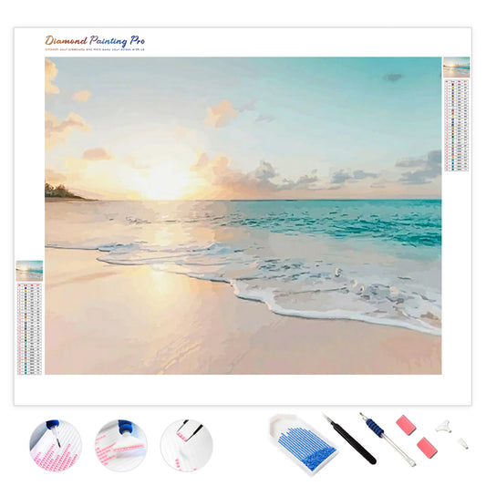 Sunrise at the Beach | Diamond Painting